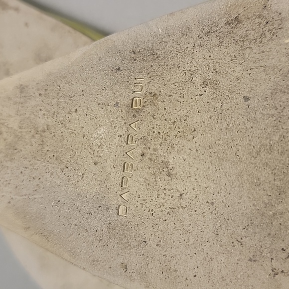 Barbara Bui Vintage Leather Peek-A-Boo Strappy Upper w/2" Heels - Size 40 - Picture 12 of 17